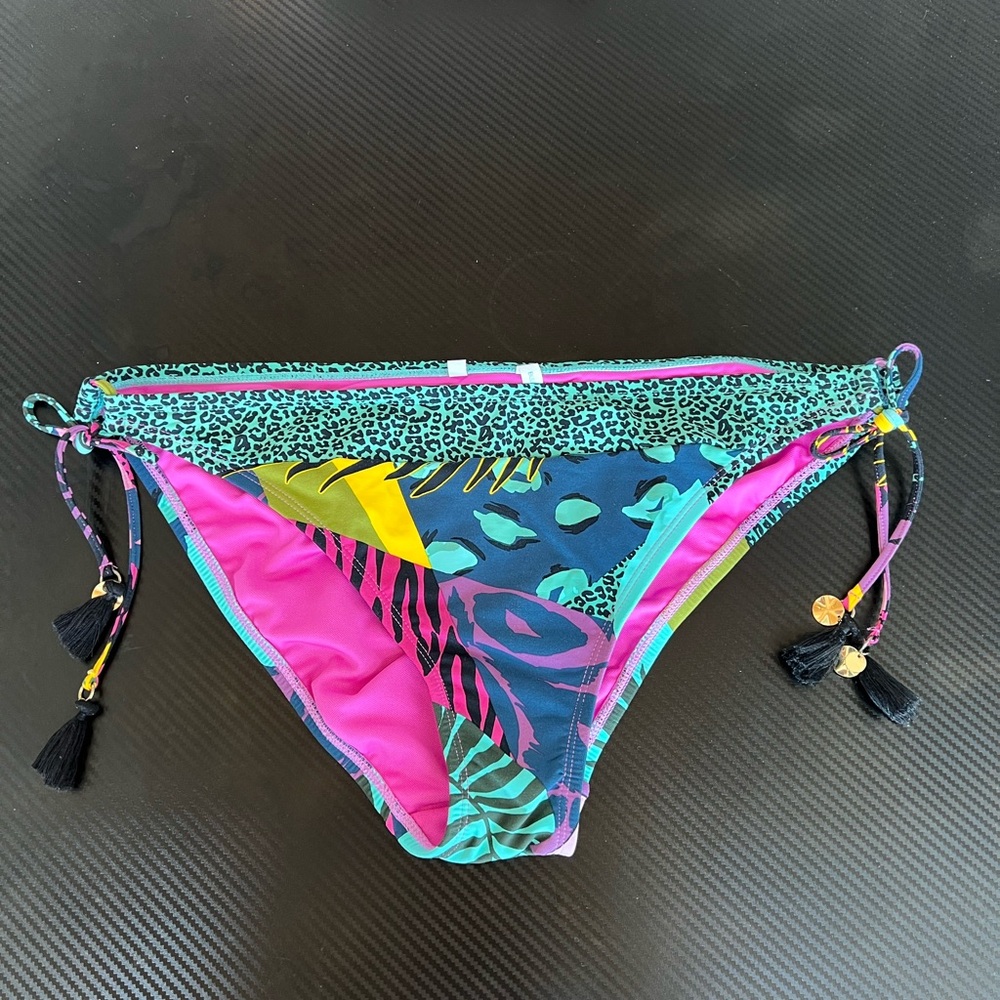 Bleu Rod Beattie side tie hipster bikini bottoms